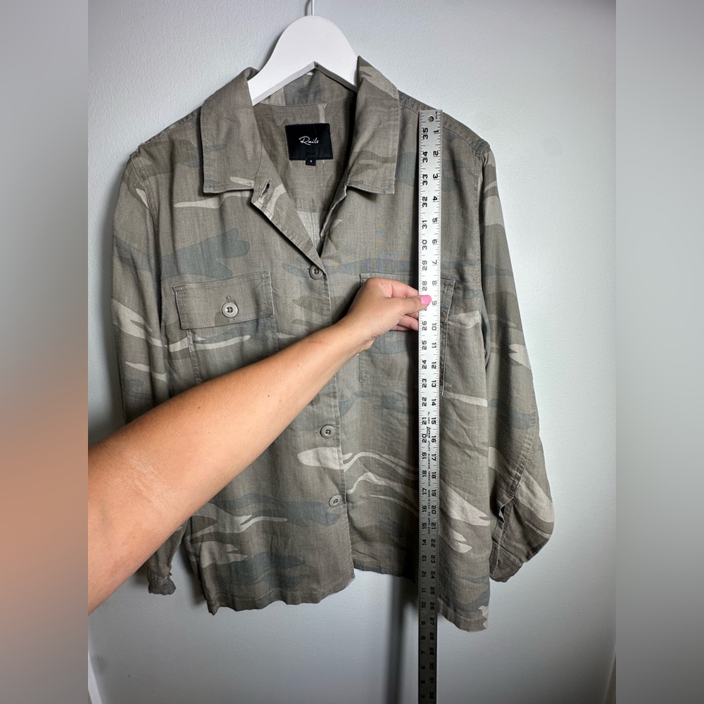 Rails Everett Desert Camo Casual Comfy Shirt Size Small - Picture 11 of 17